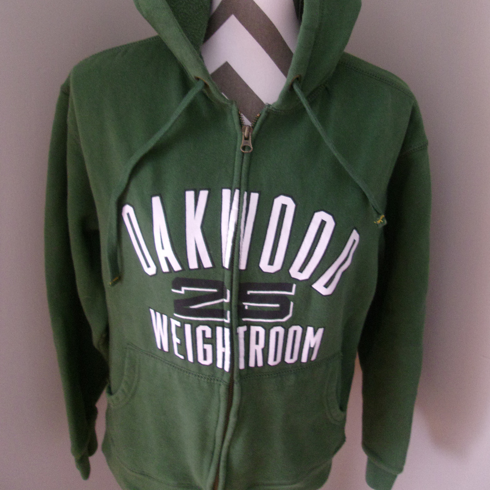 Old Navy Mens Green Zipper Jacket SMALL
